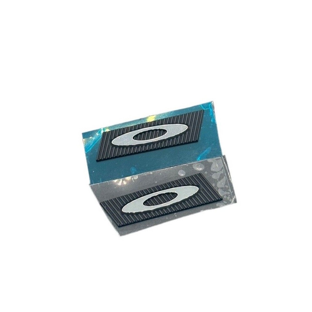 Oakley Mercenary/Forager Silver Icon Replacement Logo Set (Authentic)